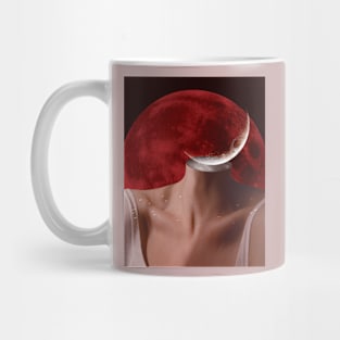 Red moon Mug